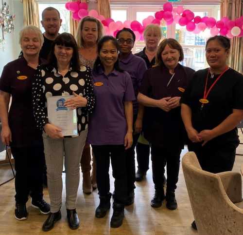 A LEIGH care home has been recognised as one of the top 20 in the region.