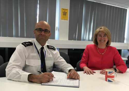 THE MP for Southend West held a summit with the Southend Police District Commander to discuss concerns about knife crime and anti-social behaviour in the city.