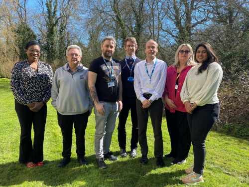 TWO Southend Hospital teams, including one which has introduced a new system making it easier for patients to request and receive their medical records, have reached the final of a prestigious national awards.