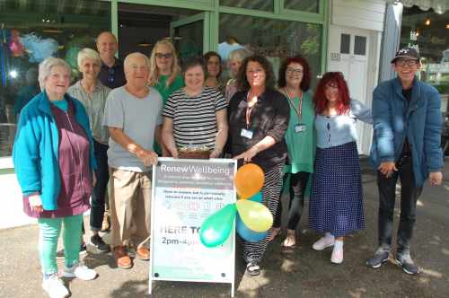 Leigh News. LEIGH Road Baptist Church have celebrated the first anniversary of their weekly drop-in wellbeing space called 'Renew Wellbeing' on the Leigh Road, Leigh.
