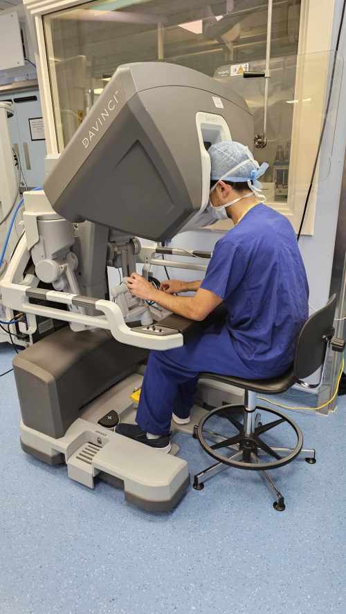PATIENTS with cancer are recovering more quickly after surgeons at Southend Hospital started to use pioneering robotic equipment to treat certain conditions for the first time.