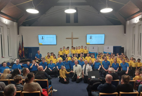 “Thank you, Leigh-on-Sea Salvation Army, for hosting us and to West Leigh Junior School Boys Choir for their brilliant singing.”