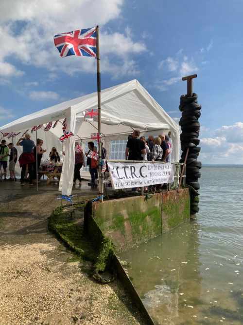 MEMBERS and friends of the Lower Thames Rowing Club and the Traditional Touring Club, (both clubs originally formed in Old Leigh) enjoyed a great day, celebrating the coronation of King Charles III.