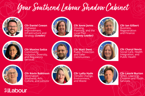Leigh News. The Southend Labour Group of Councillors now forms the largest opposition group.