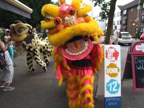 Leigh On Sea News. Art Trail Success - LEIGH Art Trail got off to a thumping start with Chinese Dragons dancing from Leigh Road through to Leigh Broadway.