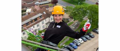Leigh On Sea News. Abseil Raises £34k - A CHARITY event held in May has raised an impressive £34,000 to support the work of Southend Hospital.