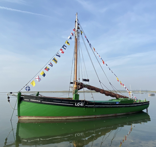 Leigh On Sea News. Endeavour Trust Supper - A LEIGH trust dedicated to supporting an historic boat has announced its Laying Up Supper.