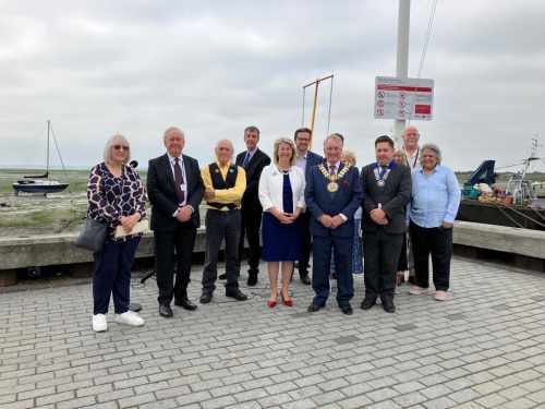 Leigh On Sea News. Merchant Navy Day – THE Reg Ensign flag was raised in Old Leigh to mark Merchant Navy Day.