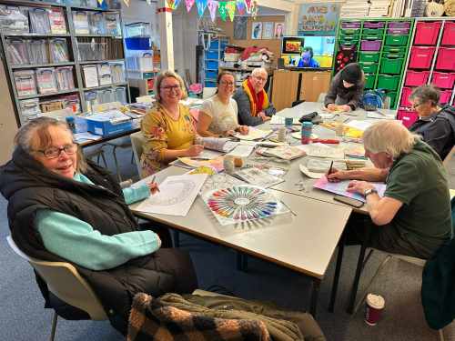 Leigh On Sea News: Cosy Community Crafts - A LOCAL art charity is now a designated warm space in Hadleigh, providing free craft session for the community