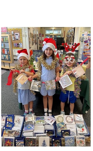Leigh On Sea News: Rainbow’s Festive Cards - CHRISTMAS has arrived early at Rayleigh Library, thanks to the kind-hearted Rainbows who are actively participating in fundraising for numerous charities.