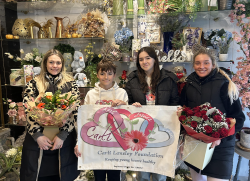 Leigh On Sea News: Rayleigh Florist’s Support - A FLORIST in Rayleigh is backing a local charity supporting heart health.