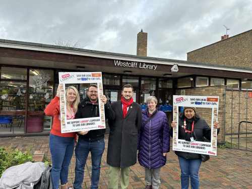 Leigh On Sea News: Safe For Now - SOUTHEND Labour Councillors are celebrating the removal of planned library closures from Southend City Council’s final budget papers