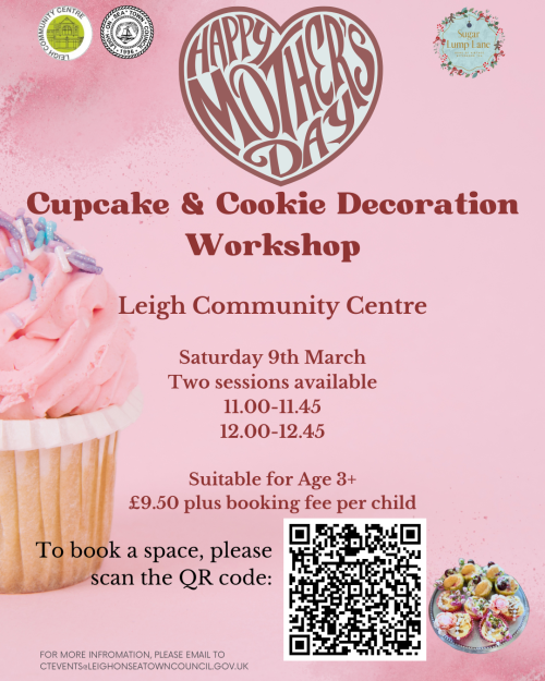 Leigh On Sea News: Mother’s Day Workshop – LEIGH Town Council’s Mother’s Day workshop for children, their mums and grandmothers has been announce.
