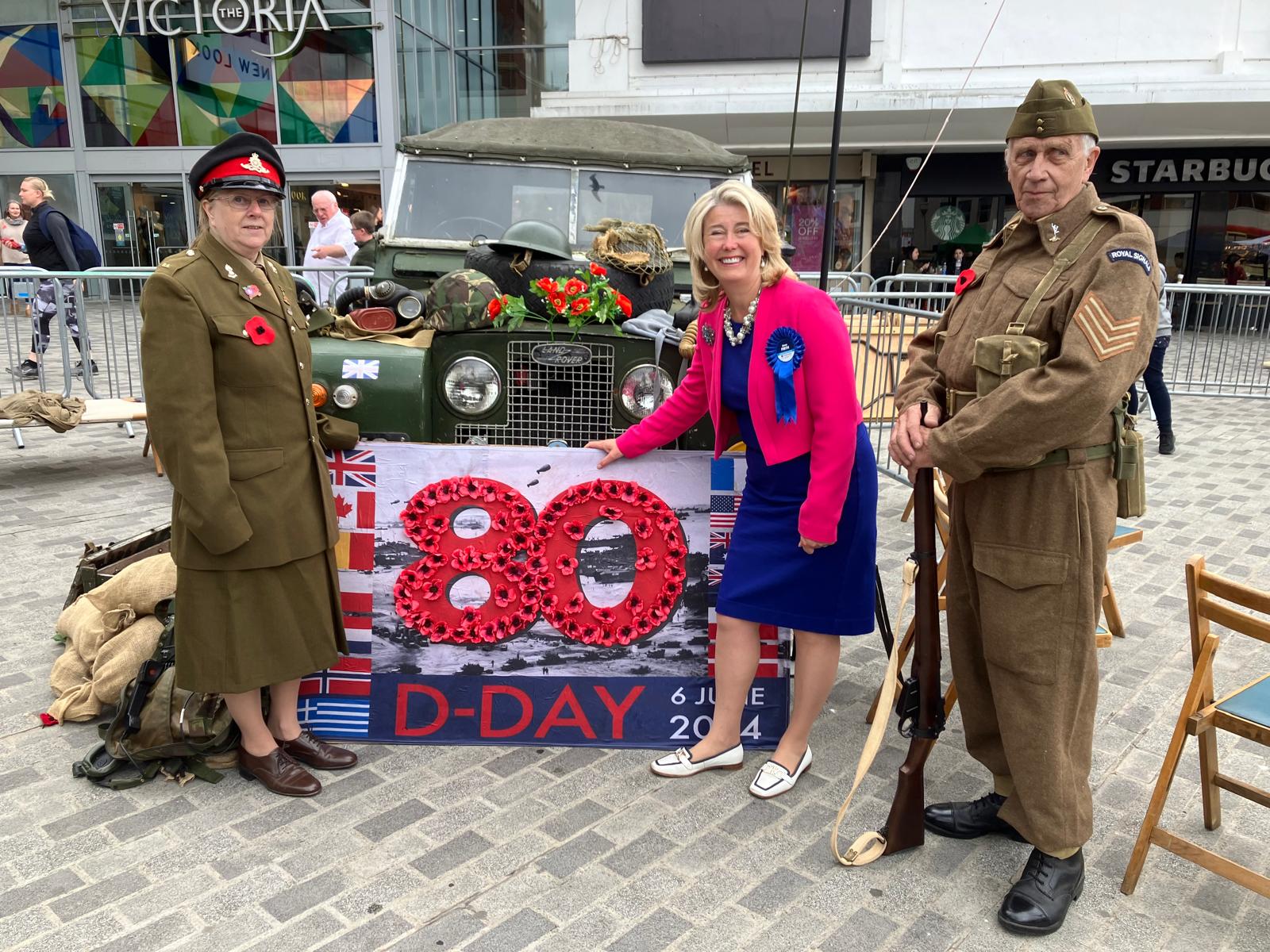 Leigh On Sea News: City D-Day Commemoration - ON Saturday June 8, Anna Firth, the Conservative Candidate for Southend West & Leigh, was honoured to attend the Southend City D-Day commemorations.