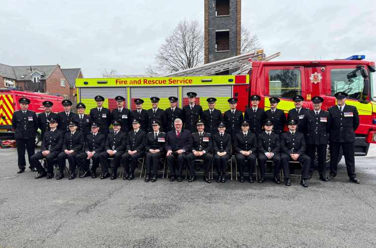 Leigh On Sea News: 18 New Firefighters - Essex County Fire and Rescue Service proudly welcomed 18 new wholetime firefighters