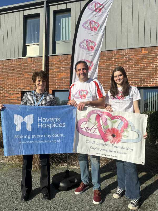 Leigh On Sea News: Charities In Partnership - A LOCAL hospice charity is partnering with a Southend-based foundation offering free heart screening for its younger runners fundraising for the charity.